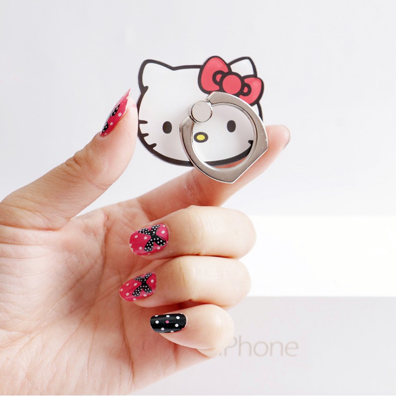 IRING - GIÁ ĐỠ ĐIỆN THOẠI HÌNH MÓC NHẪN - HÌNH CUTE - GIÁ SIÊU RẺ