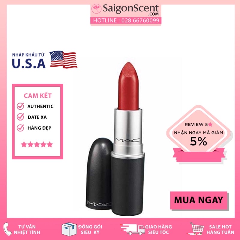 Son MAC Ruby Woo 707 Retro Matte