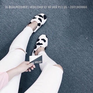 Quần kaki rách gối