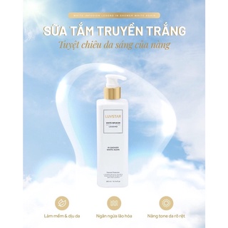sữa tắm truyền trắng luvstar