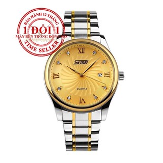 Đồng hồ nam Skmei 9101cs dây kim loại Bảo hành 1 năm