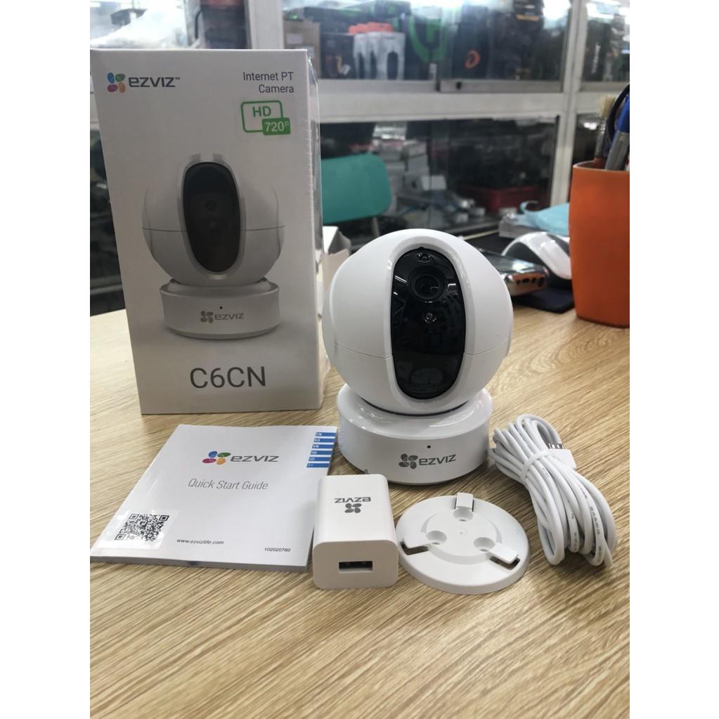 [Mã 2404EL10K giảm 10K đơn 20K] CAMERA WIFI IP Hikvision Ezviz C6CN 720P 1MP