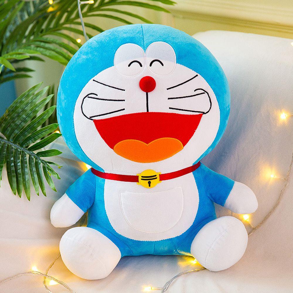 Thú Nhồi Bông Hình Mèo Máy Doraemon Mềm Mại