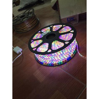 Cuộn dây led trang trí 100m (Đủ màu và 1 màu xanh, vàng, trắng...)