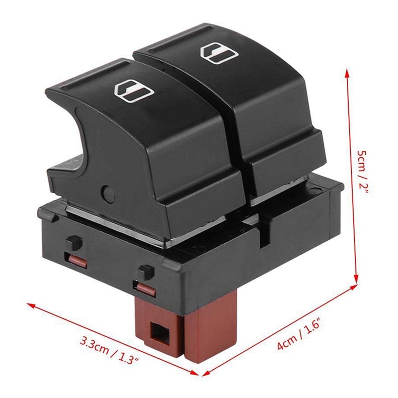 Công Tắc Cửa Sổ Điện Tử 1Z Chuyên Dụng Cao Cấp0959858 Phụ Kiện Chuyên Dụng Cho Skoda Fabia 2 Octavia 1Z