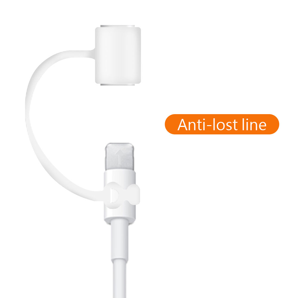 Bộ 3 nắp đậy bút cảm ứng Apple Pencil 1st 2ed bằng silicone kèm dây chống thất lạc