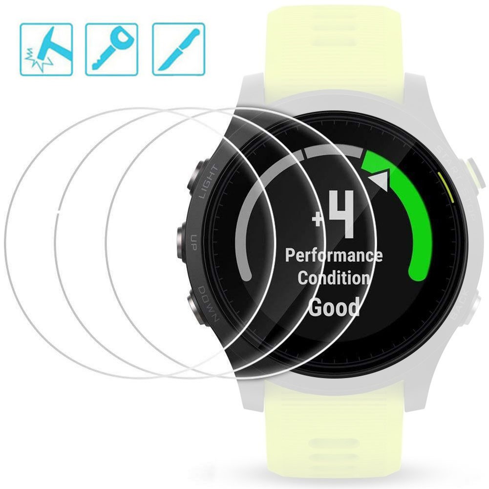 Miếng dán cường lực trong suốt bảo vệ mặt đồng hồ dành cho Garmin Forerunner 935