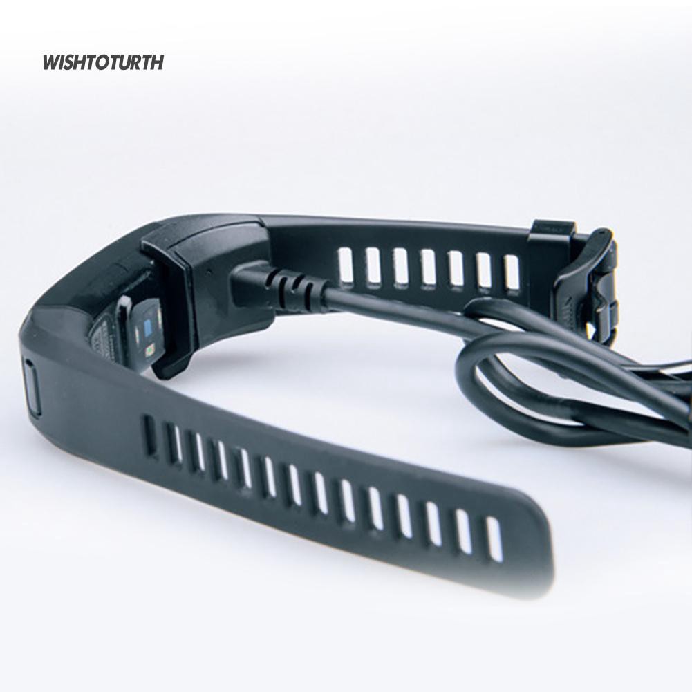 ☼Đế Sạc Nhanh 1M Cổng USB Cho Garmin Vivosmart HR HR + Approach X40