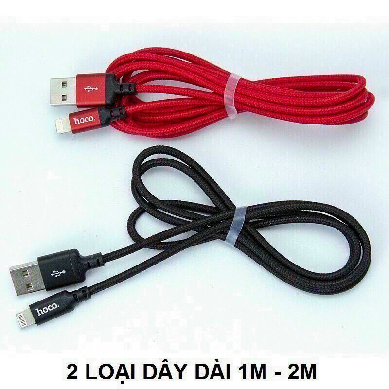 Cáp Sạc Nhanh HOCO X14 - Dành Cho IPhone , Androids - BH 12 Tháng