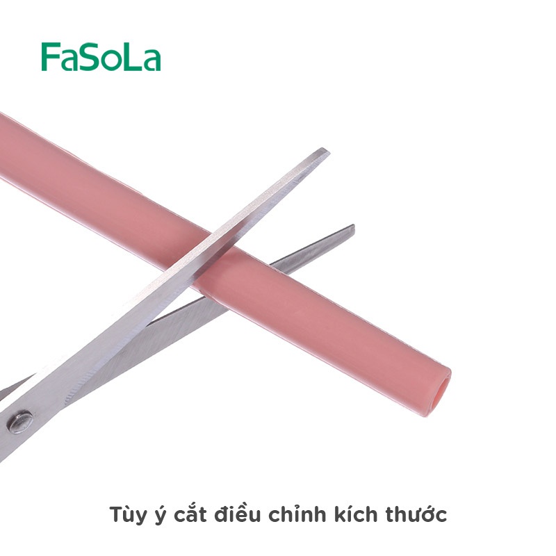 Bộ ống hút silicon tái sử dụng bảo vệ môi trường FASOLA FSLSH-164