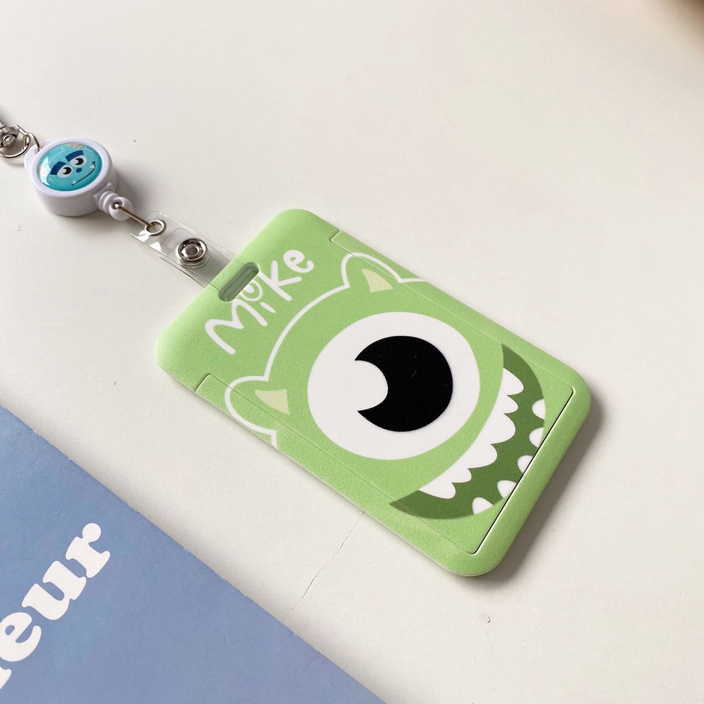 Dây Đeo Thẻ Id / Chìa Khóa Họa Tiết Hoạt Hình Monsters University Dumbo Dễ Tháo Rời Giá Đỡ