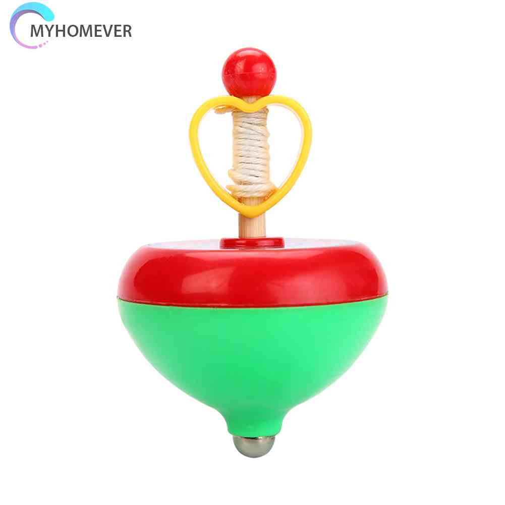 Con Quay Đồ Chơi Fidget Spinner Với Dây Kéo, MàU SắC NgẫU Nhiên Cho Bé