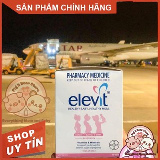 ( Mẫu mới )Elevit bầu, Vitamin Elevit 100 viên Chuẩn Úc cho Mẹ bầu