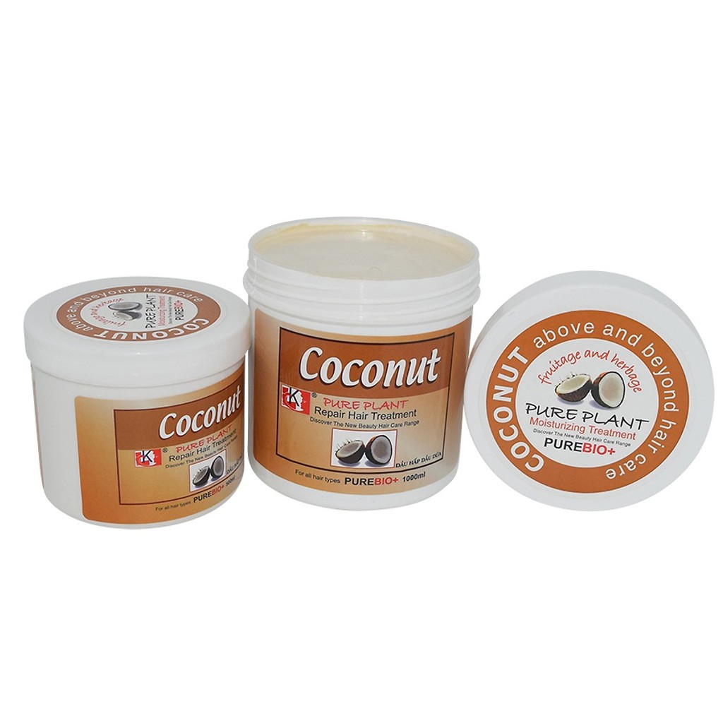 Hấp dầu dưỡng mượt tóc dầu dừa Coconut