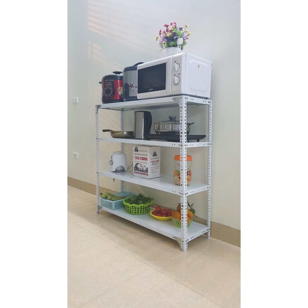 Giá kệ bếp đựng đồ gia dụng đa năng,kệ để lò vi sóng vật dụng trong bếp loại 3, 4, 5, 6 tầng loại dài 60cm, rộng 30cm