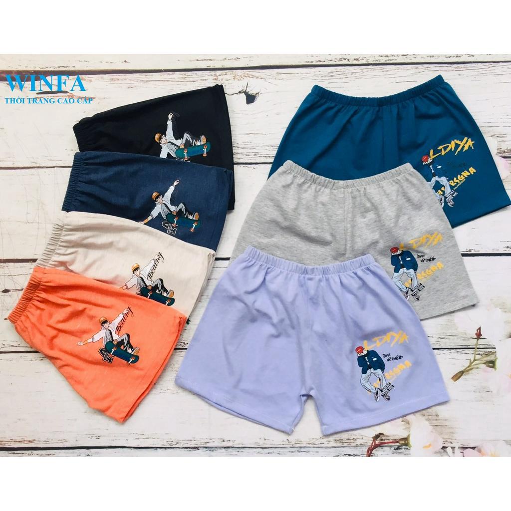 Quần thun trẻ em từ 3-39kg dành cho bé trai, bé gái - cotton thiên nhiên co giãn, thấm hút cực tốt - in hình dễ thương.