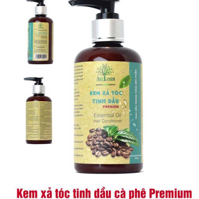 Kem xả tóc cà phê Premium AmeGreen phục hồi tóc khô xơ,hư tổn