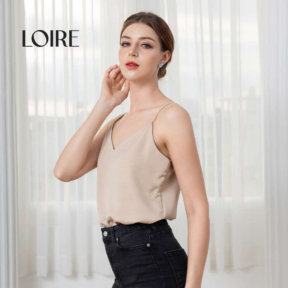 [Mã WABRLR30 giảm 10% đơn 99K] Áo 2 Dây Lụa Cao Cấp LOIRECHIC Freesize LAL01