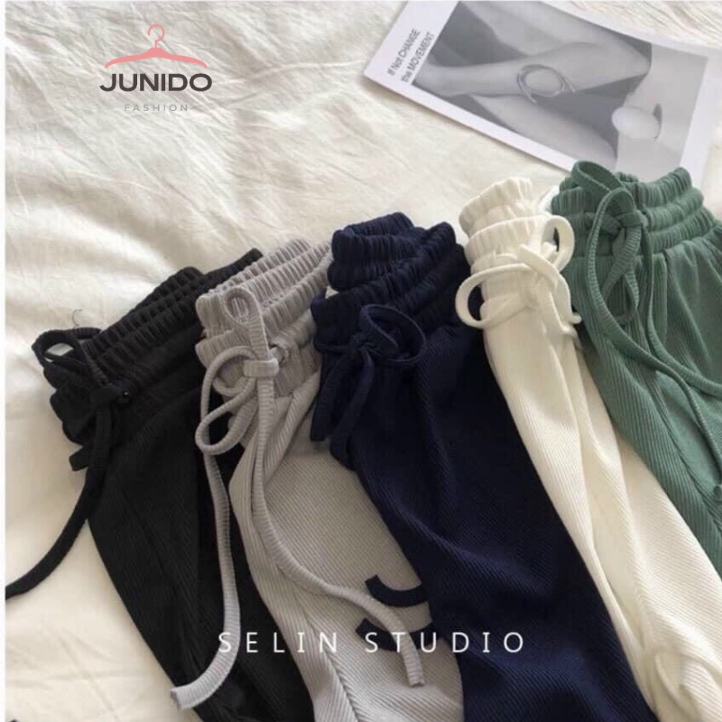 Quần short nữ chất cotton co dãn siêu mát mặc nhà QA03 JUNIDO