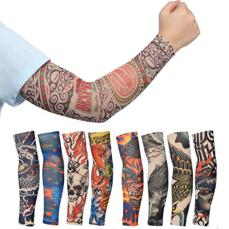 Găng tay tatoo 3D cá tính Nsale giá rẻ
