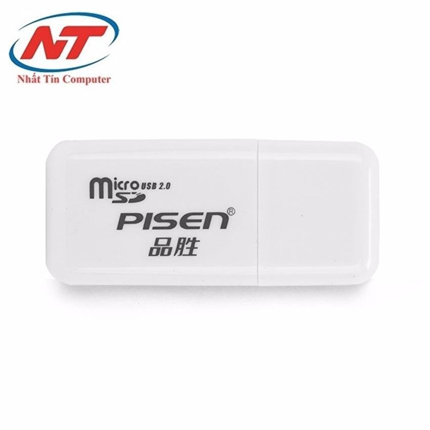 k89 Đầu đọc thẻ nhớ MicroSD Pisen hai.0 TS-E004 (Trắng) 1