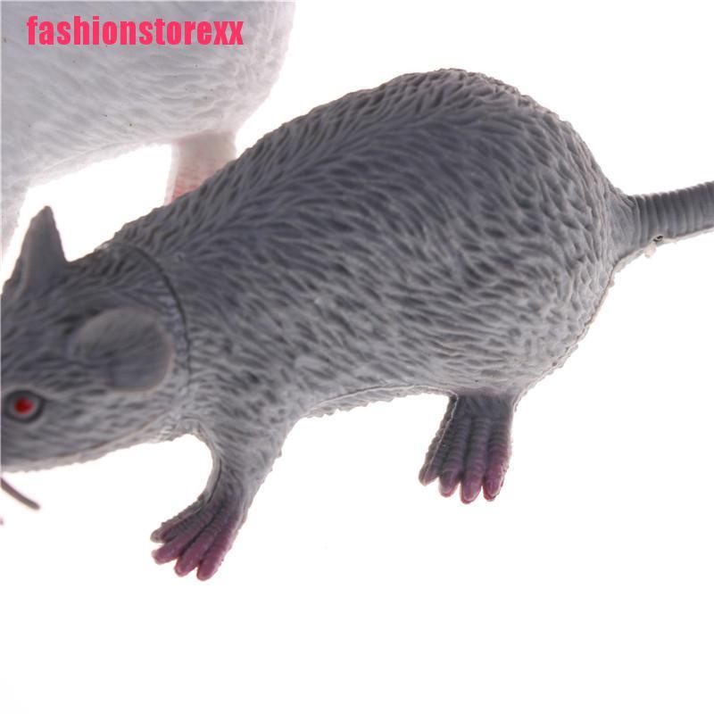 FA Lumi Party Plastic Rats Mouse Model Trick Toys Halloween Decor Tricks Pranks Props Toy