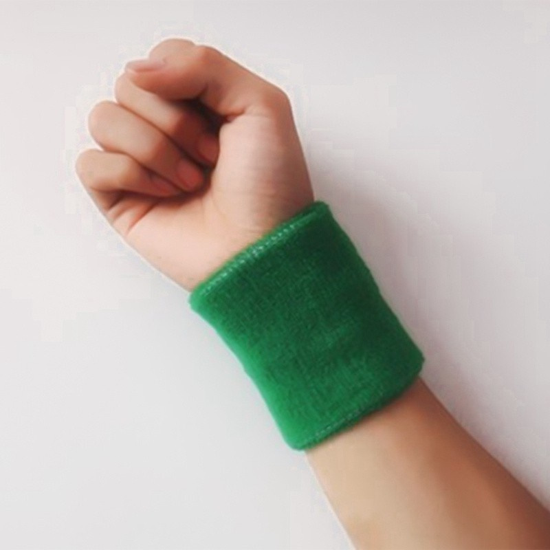 Quality Cotton Wristbands prevent sweating solid color Wrist Band Bands Sweatbands Unisex Sweat Band for Sport Tennis