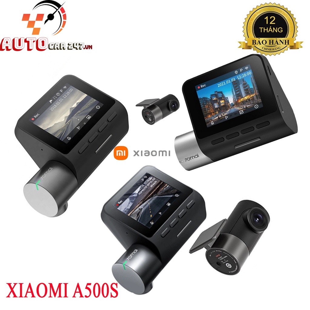 [ XIAOMI A500S ] Camera hành trình XIAOMI 70mai Dash cam A500S /Xiaomi Pro Plus 1944P - Bảo hành chí