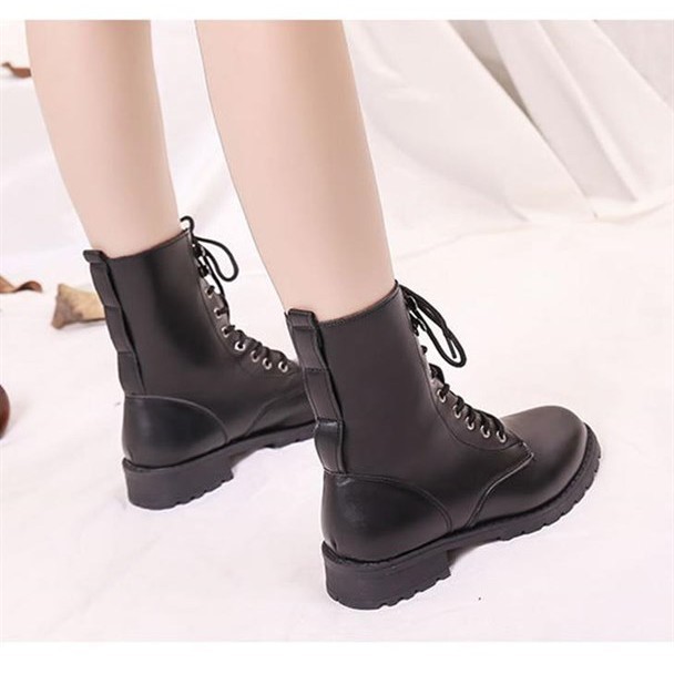 [SALE XẢ HÀNG]   GIẦY BỐT DA NỮ PHONG CÁCH HÀN QUỐC | BigBuy360 - bigbuy360.vn