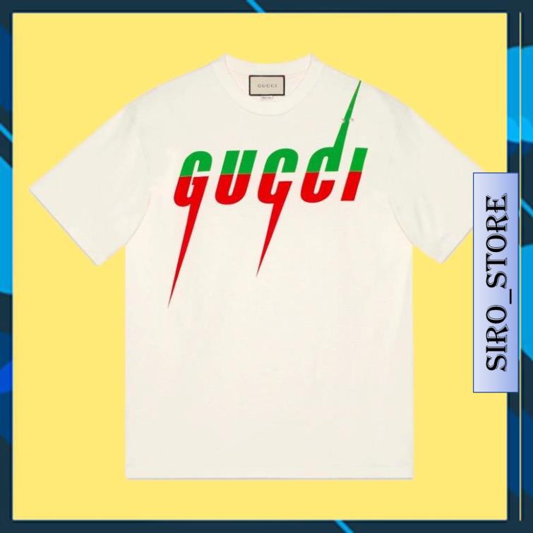 Áo thun GUCCI Tia Sét, chất Cotton Co Dãn 4 Chiều - Trend 2022 [Siro_Store]