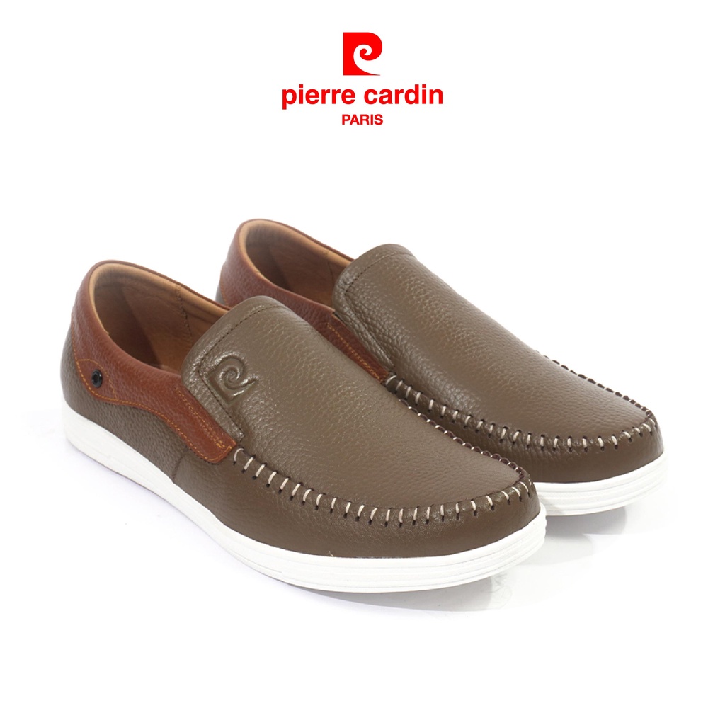 Giày lười nam Pierre Cardin PCMFWLD098GRE | BigBuy360 - bigbuy360.vn