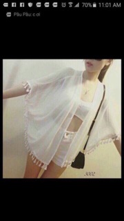 Áo kimono đi biển
