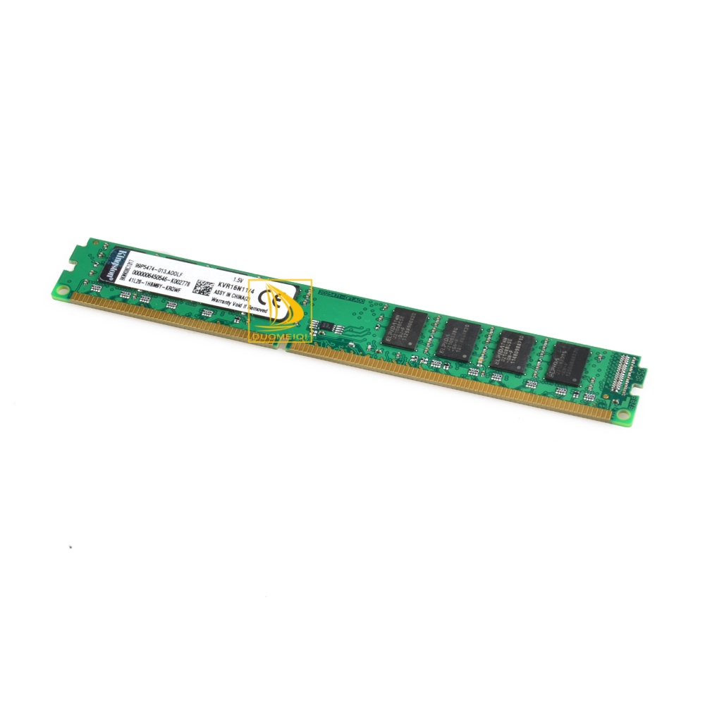 Thẻ Nhớ ram 1600mhz kingston ddr3 4gb intel cpu 2rx8 pc3-12800 dimm Mới