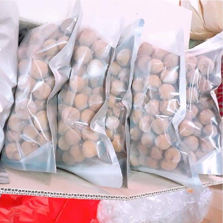 Vải thiều sấy khô (túi 500g) Đồ ăn vặt, Món ăn đến từ quê hương