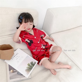 SET NGỦ LỤA NGẮN CHO BÉ GÁI