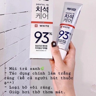 Kem đánh trắng răng Median 93%