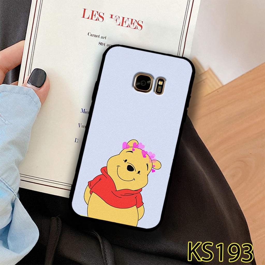 Ốp lưng Samsung S6/S6 Edge/S7/S7 Edge in hình Gấu Pooh  siêu đẹp, độc, lạ_KINGSTORE.HN_Ốp SS S6/S6E/S7/S7E
