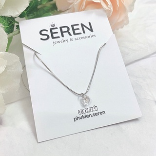Dây chuyền bạc 925 mặt đá cao cấp phukien.seren