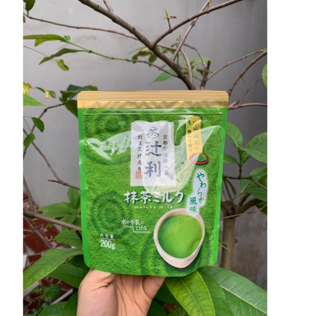 Bột trà xanh sữa Matcha Milk 200g nhật bản