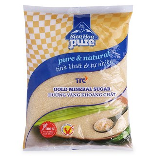 Đường vàng khoáng chất Biên Hòa Pure (gói 1 kg)