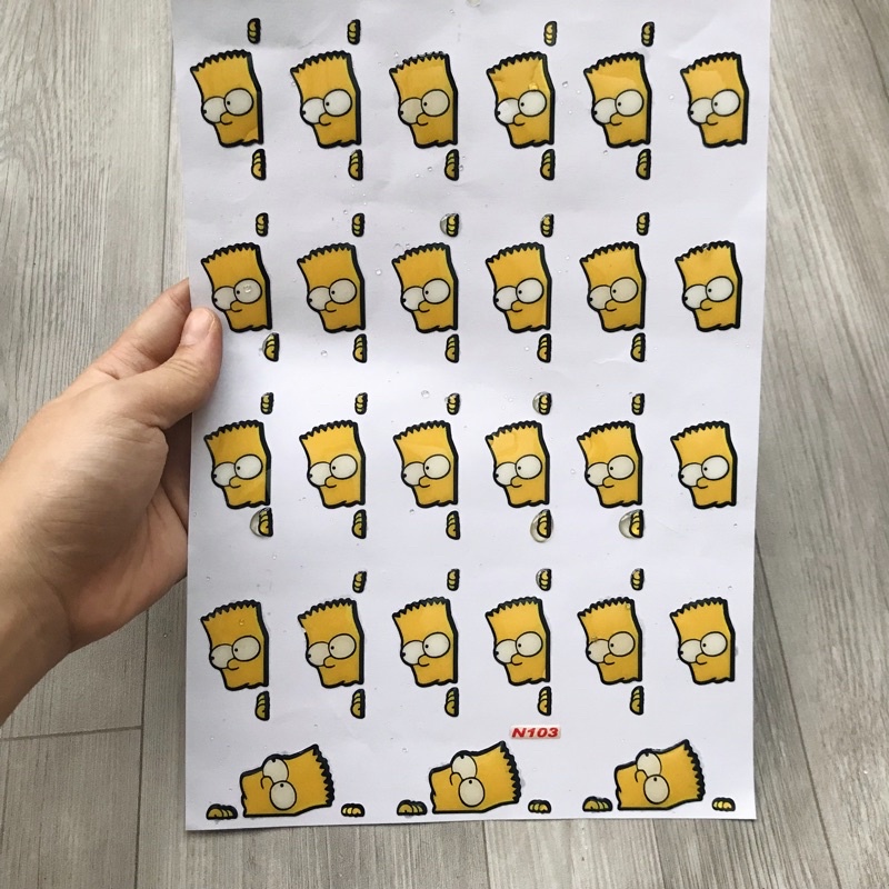 Tem Simpson (giá bán lẻ)