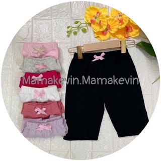 Quần Legging Cho Bé Gái Basic Dáng Lửng  Size 8-20Kg