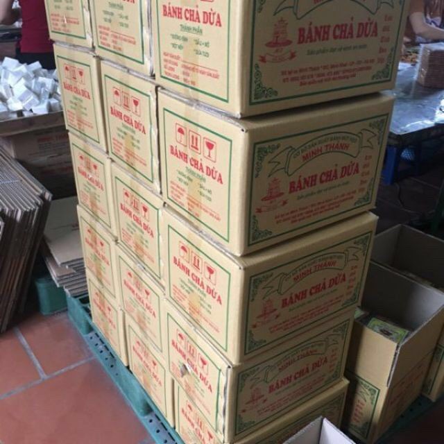 Bánh Chả Dừa Nướng Minh Thành 1 Gói 20 Miếng Hương Vị Bùi Ngon