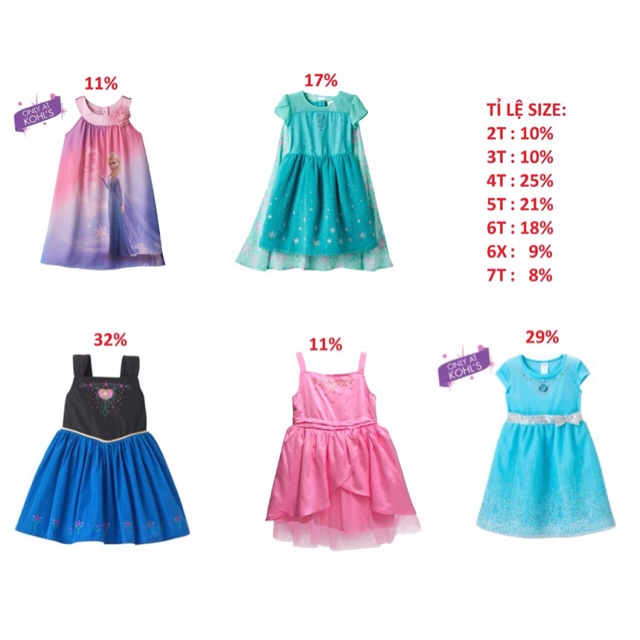 Đầm Disney, hàng chuẩn xịn