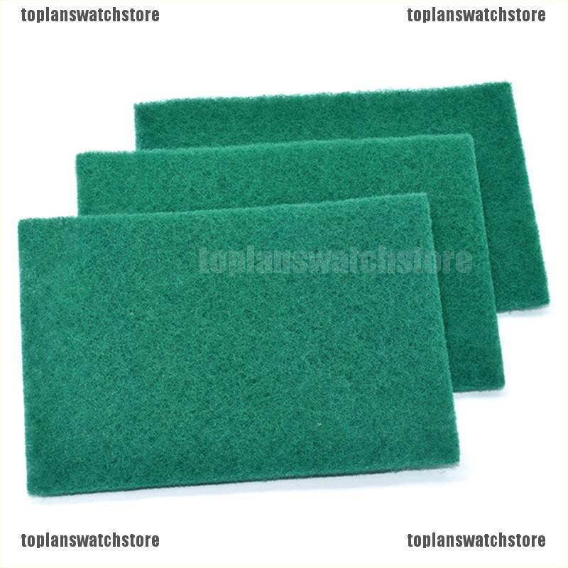 Bộ 5 Miếng Vải Lau Chén Đĩa Màu Xanh Lá Cây