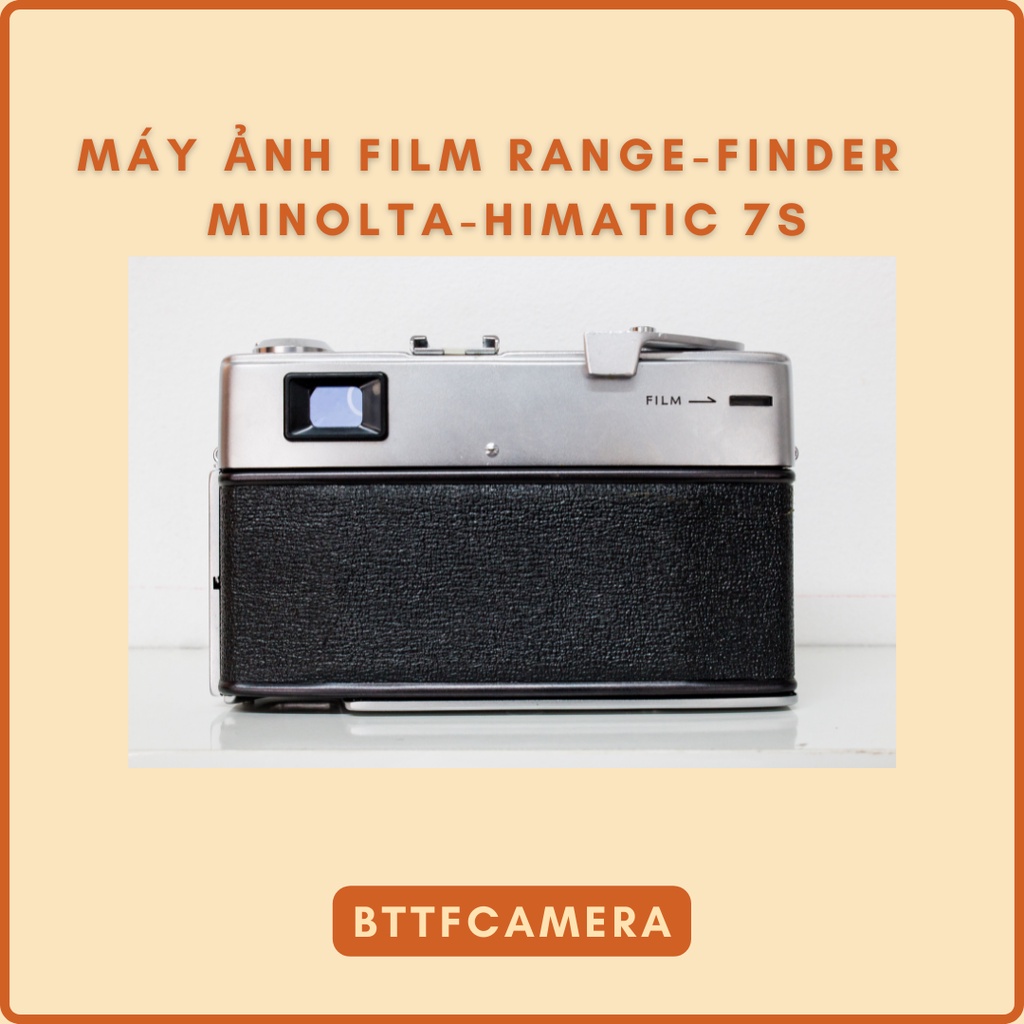 Máy Ảnh Film Rangefinder Minolta Himatic 7s, Lens 45mm f1.8