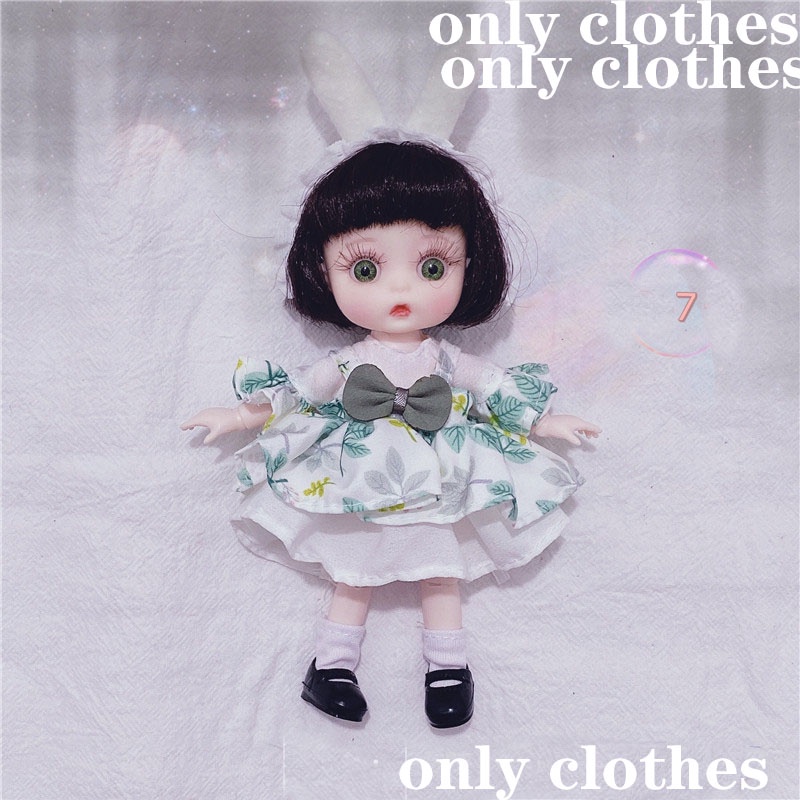 Bộ trang phục hóa trang cô hầu gái cho búp bê 1/12 ob11