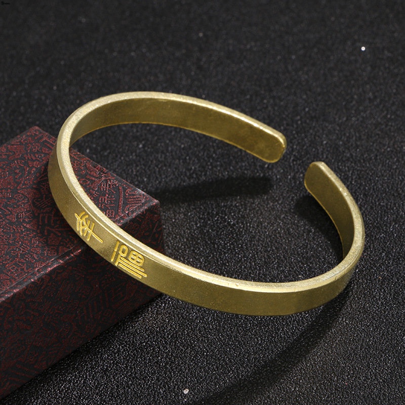 Yueying Vòng Tay Đồng Nguyên Chất Hạnh Phúc Tình Yêu Cho Cặp Đôi Nam Nữ