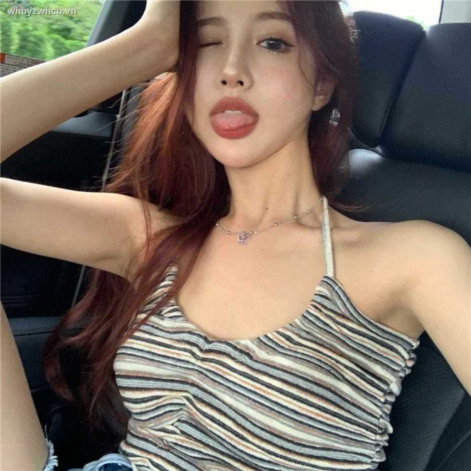 Áo Nữ Không Tay Họa Tiết Sọc Thời Trang Quyến Rũ | BigBuy360 - bigbuy360.vn