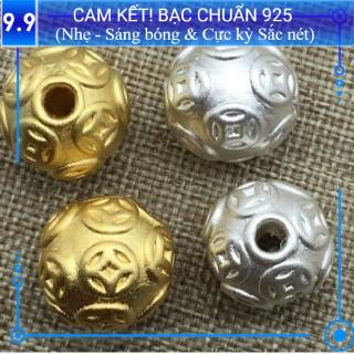 Hạt Charm bạc s925 bi kim tiền CH094